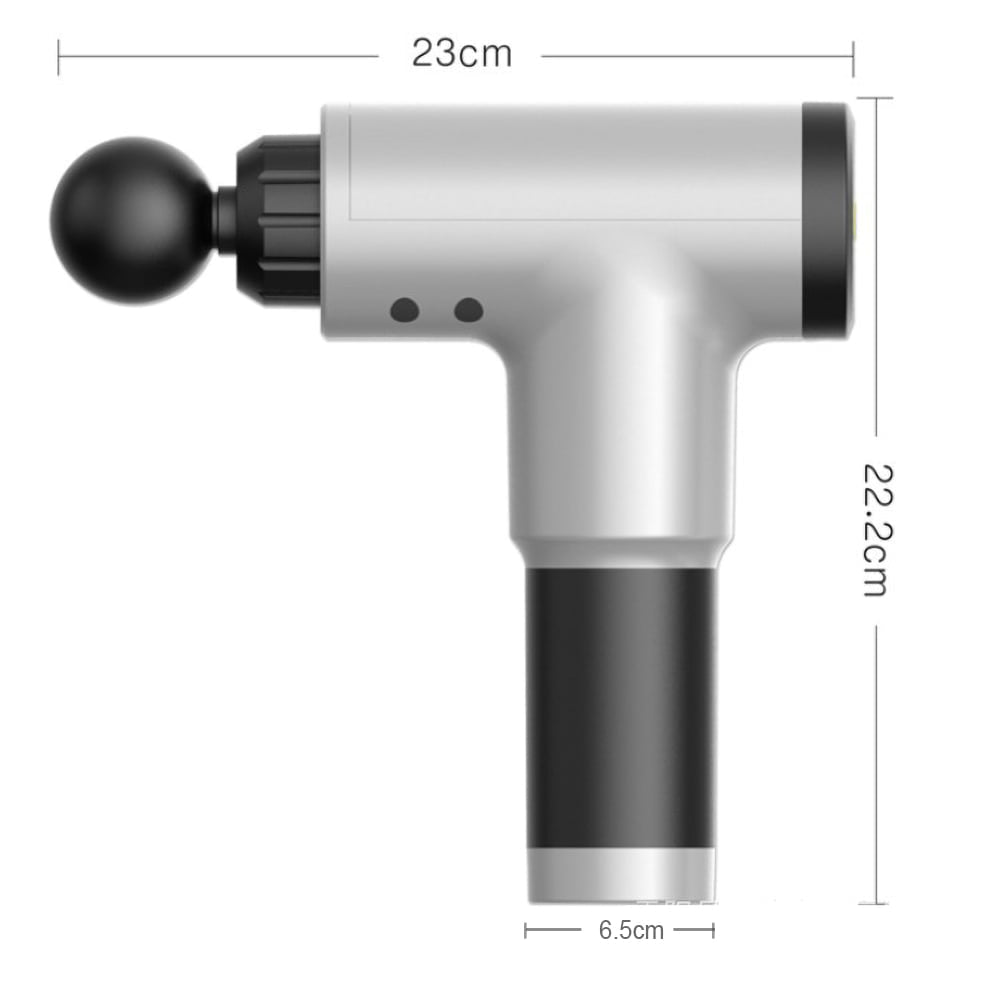 Pistola de Masaje Portátil Inteligente 4 en 1 🌟👐