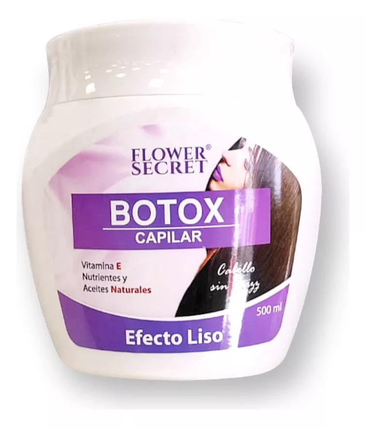 🔥BOTOX CAPILAR (EFECTO LISO) 🌟 500ml