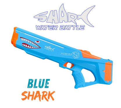 🔫🌊 Pistola Lanza Agua Automática Shark 🦈