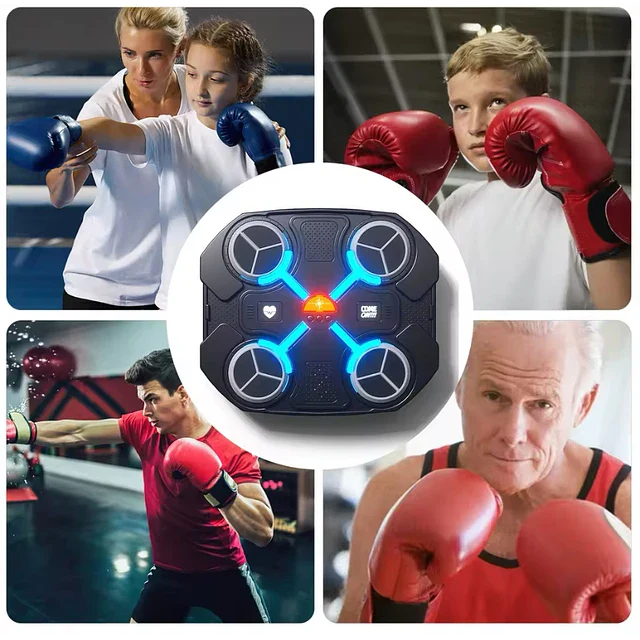 Tablero de Box 🥊 ¡Entrena con Ritmo y Diversión! "MUSIC & BOX" 🎶