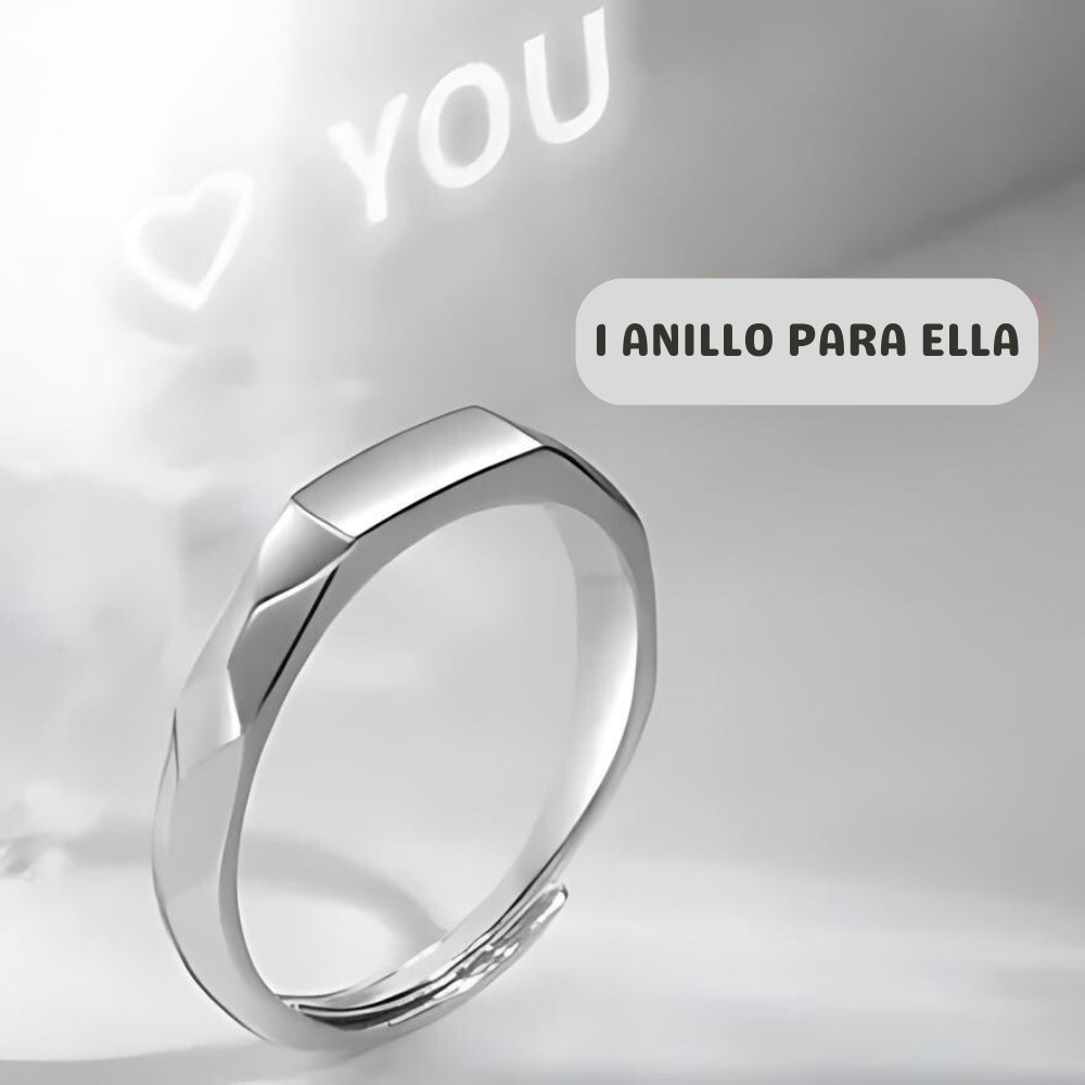 Anillos de Plata para Pareja con Cajita 💍❤️