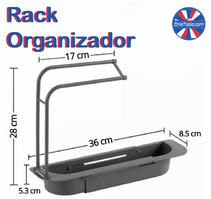 Soporte Rack Organizador Especial para Fregadero Lavaplatos