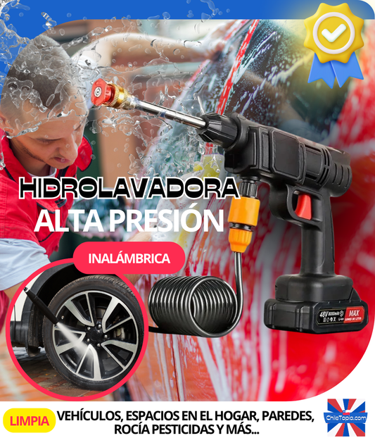 🔧HIDROLAVADORA - INALÁMBRICA DE ALTA PRESIÓN✨