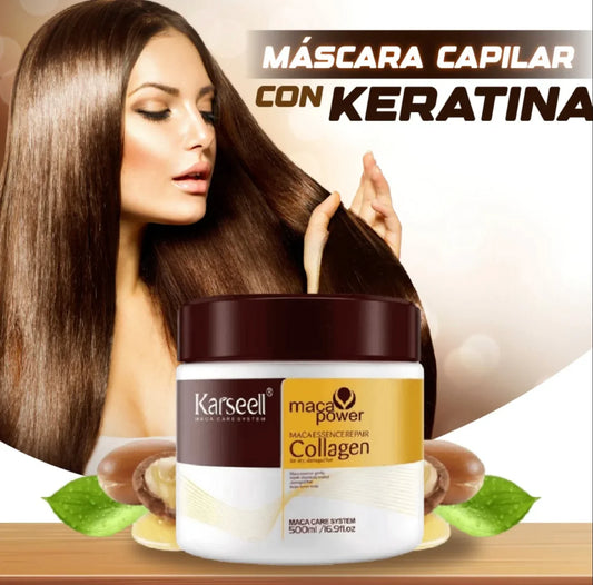 💆‍♀️✨ Karseell Botox Capilar Original - Hidratación Y Brillo Al Instante (500ml) 💖