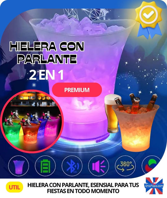 🎉FIESTA COOL - HIELERA PARLANTE CON BLUETOOTH🎉