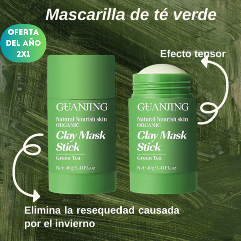 Mascarilla Magica - Piel Radiante 💚✨ - Té Verde 100% Orgánico (OFERTA 2X1)