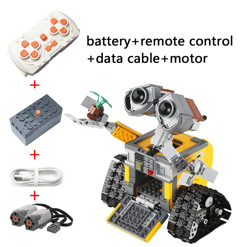 (WALL-E) 🤖 Robot Inteligente con Control Remoto ✨