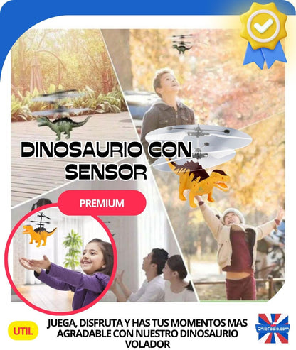 🦖✨ Dinosaurio Volador con Sensor: ¡Diversión y Tecnología en tus Manos! 🚁