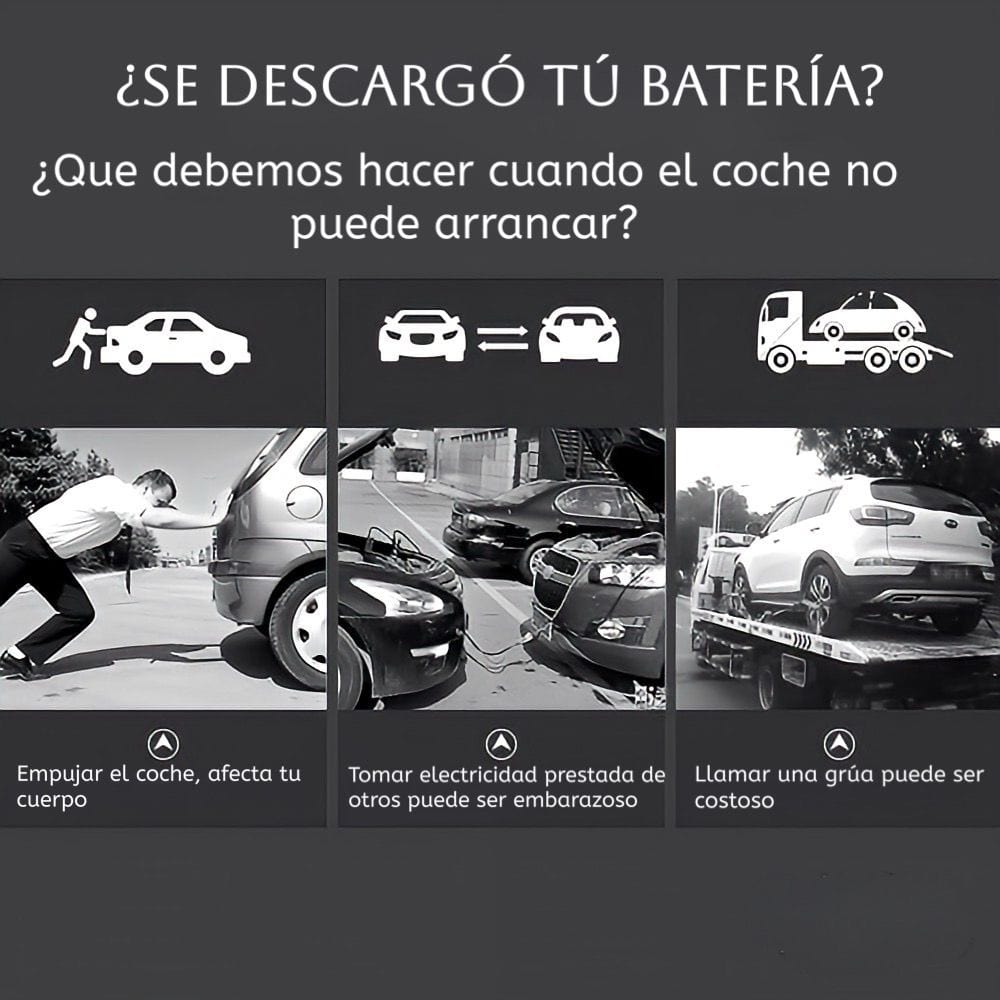 🔋 Partidor de Baterías  12v 68.800 mAh🚗💥