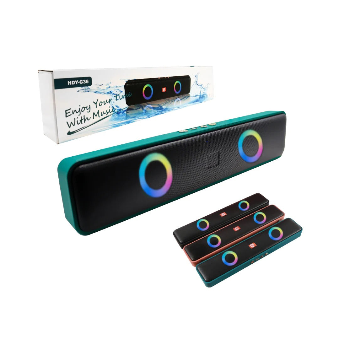 🎶 Parlante - LED- Barra De Sonido Bluetooth 🎵