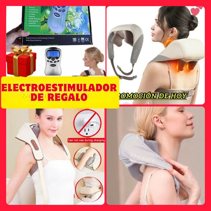 "Masajeador Eléctrico 💆‍♂️ + Electroestimulador 🎁"