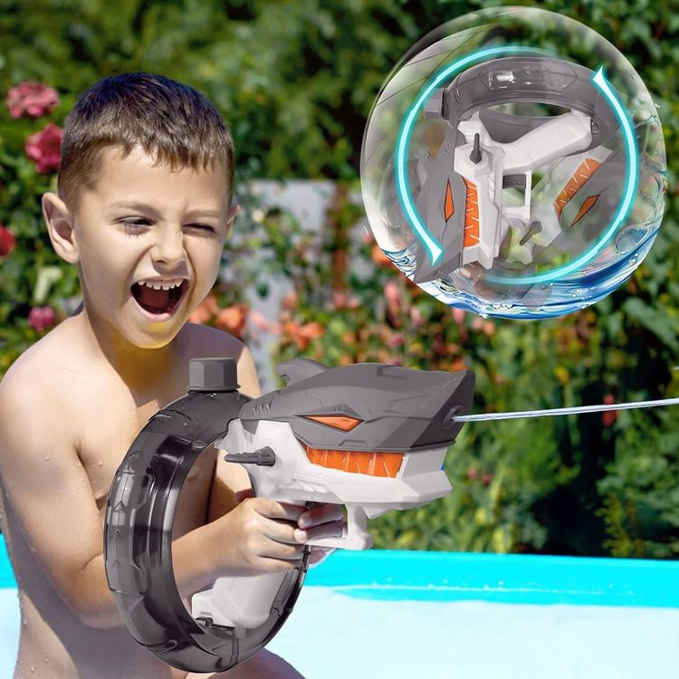 Pistola Automática De Agua Para Niños 💦🤖👦🎯