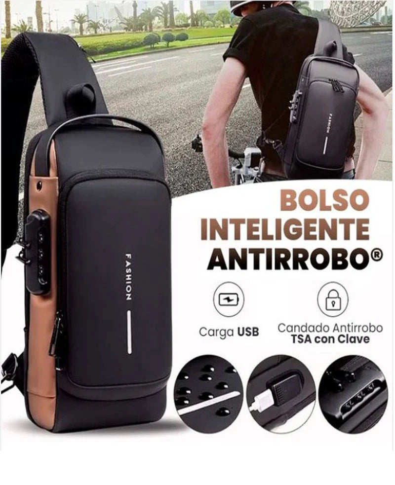 Bolso Antirrobo con Carga USB 🔒👜