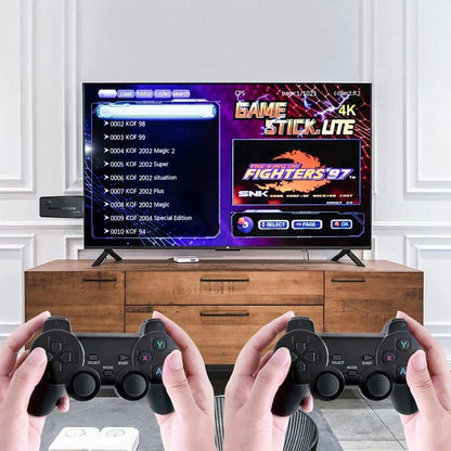 🎮 RetroConsola 4K 🎮 Videojuego con 10,000 Juegos Clásicos + 2 Controles 🎁