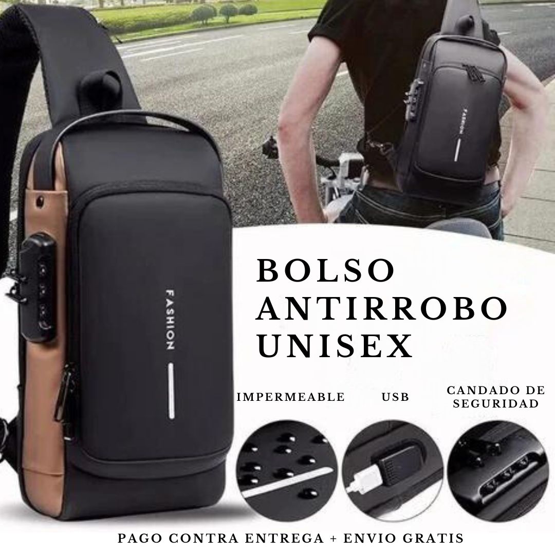 🎁Mega Combo - Bolso Antirrobo + Audífonos + Smartwatch 🎁