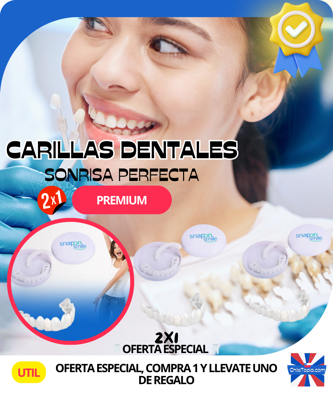 🦷Carillas Dentales🦷 OFERTA 2X1 🔥