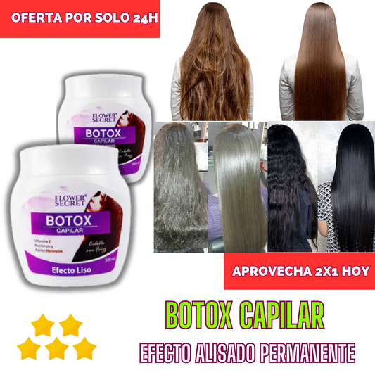 Tratamiento Capilar con Keratina Efecto Liso(OFERTA 1 + 1 gratis)