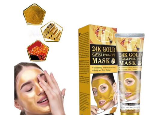 MASCARILLA FACIAL PEEL OF CAVIAR Y ORO 24K LIMPIEZA