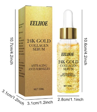 Serum antienvejecimiento 24k y acido hialuronico(PROMO 2 X1 )