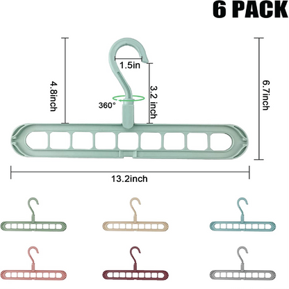 Colgador de ropa para ahorrar espacio pack de 3