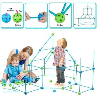 Kit de construccion de fortaleza para niños