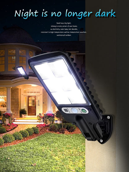 Lampara Solar LED Con Control Remoto 120w