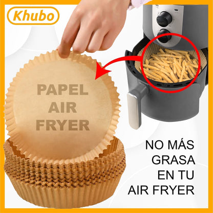 Papel Protector Absorbente para AirFryer PACK DE 100