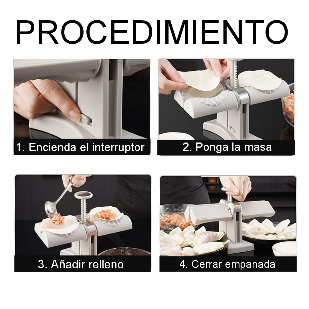 Molde Automatizado Doble Para Sellar Empanadas