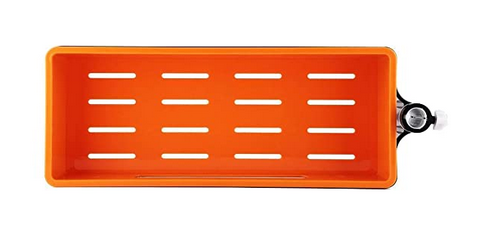 Rack para cocina con estantes flotantes giratorios