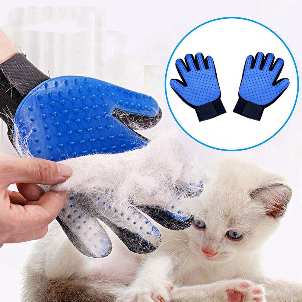 Guantes de aseo para mascotas