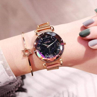 Reloj magnético con diseño de cielo estrellado STARRY TIME