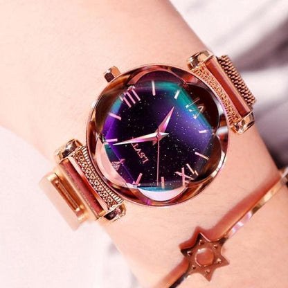 Reloj magnético con diseño de cielo estrellado STARRY TIME